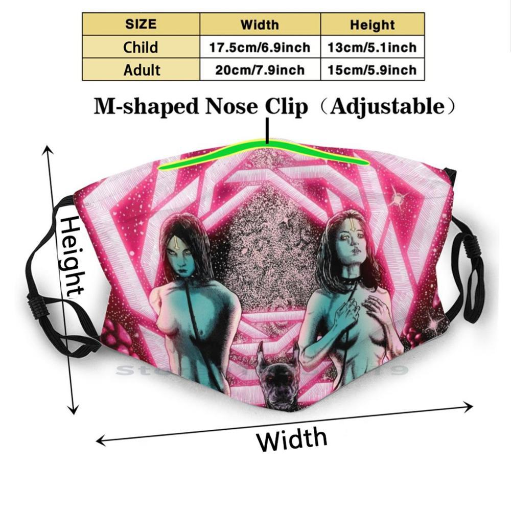 Изображение товара: Fourcap показать Brut американский Летний тур 2020 дизайн анти-Пылевой фильтр смываемая маска для лица дети живут мир плотник зубы North