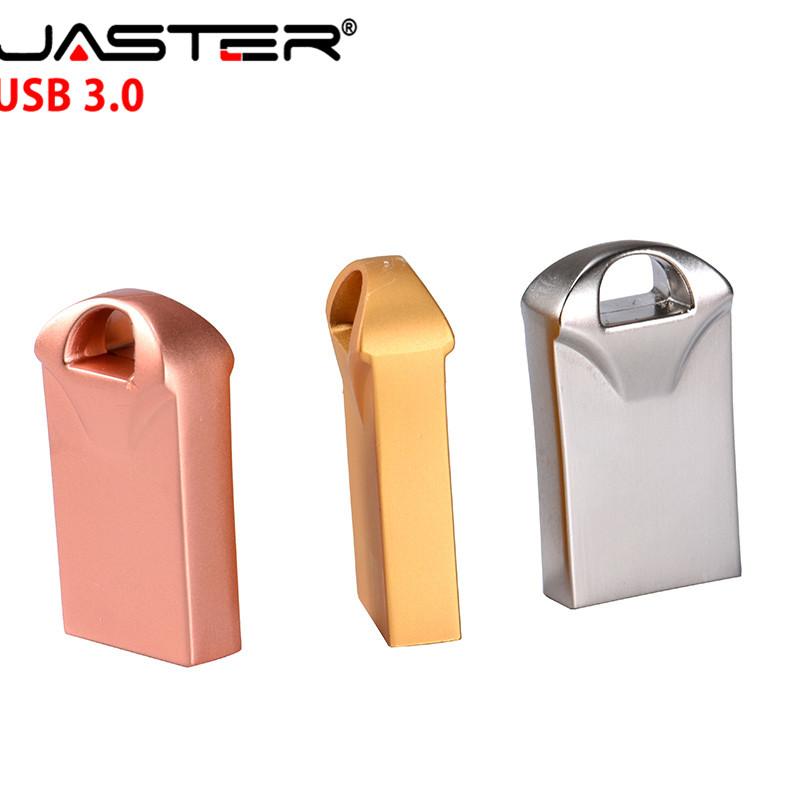 Изображение товара: Металлический USB-накопитель JASTER (более 10 шт. бесплатного логотипа) Mini usb 3,0, флеш-накопитель 64 ГБ, USB-накопитель 32 ГБ, 16 ГБ, 8 ГБ, 4 Гб, водонепроницаемый