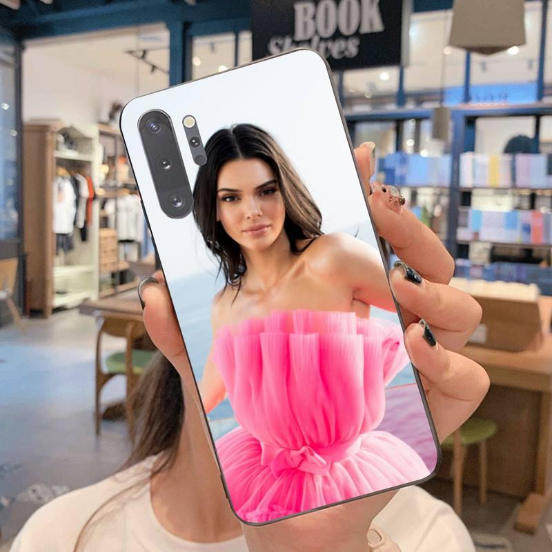 Изображение товара: Модель gril Kendall Jenner чехол для телефона Samsung Galaxy Note20 ultra 7 8 9 10 Plus lite J7 J8 Plus 2018 Prime
