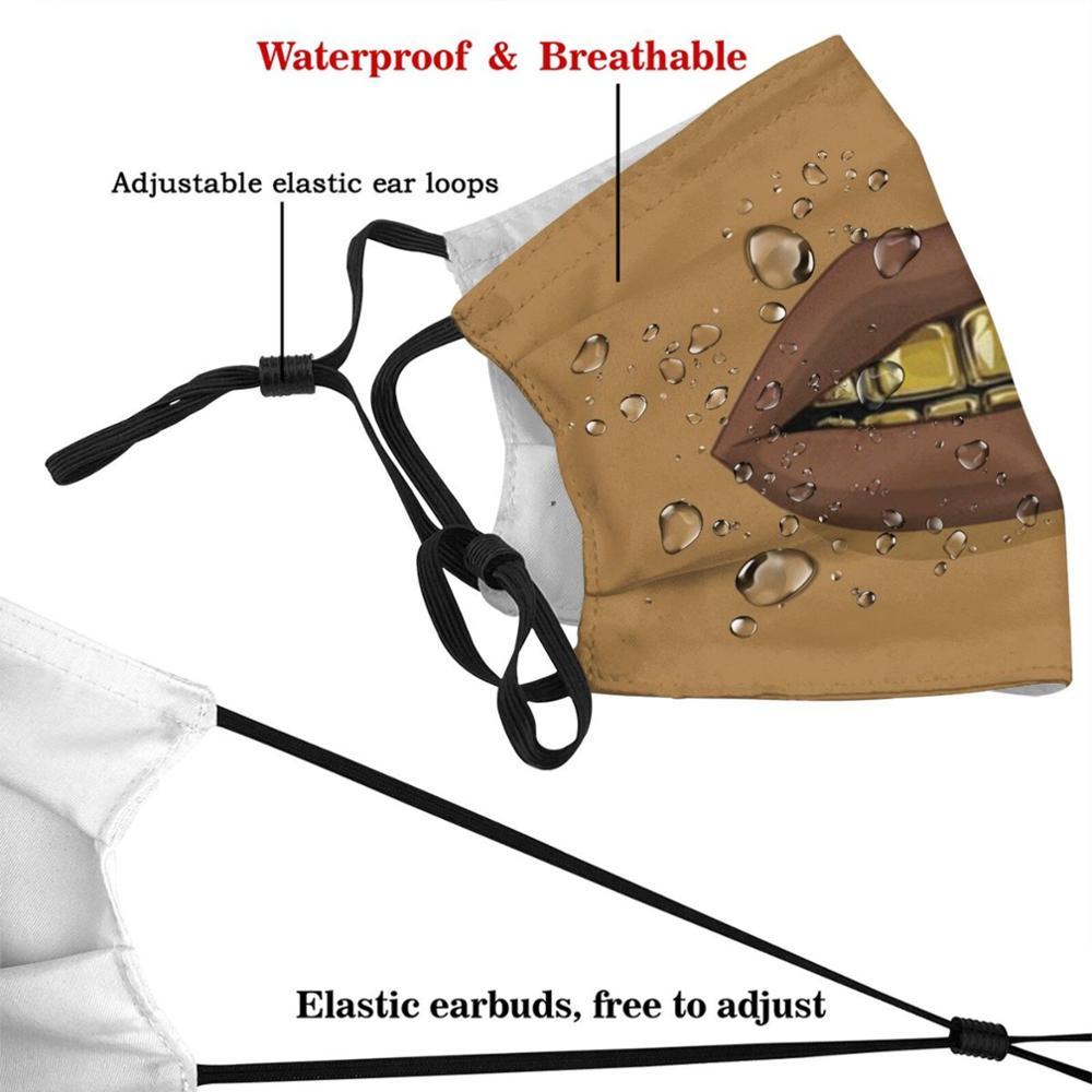 Изображение товара: Мужская Пылезащитная маска для лица с загорелым оттенком, Пылезащитный фильтр, смываемая маска для лица, для детей, для укуса губ, для мужчин, для губ, для кожи