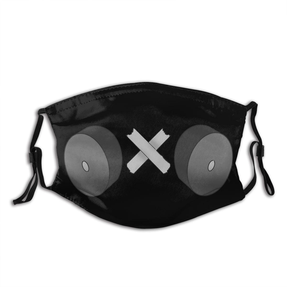 Изображение товара: Бесшумная R6 Радужная шестиугольная неодноразовая модная маска для лица с защитой от ветра и холода с фильтрами зимний защитный чехол