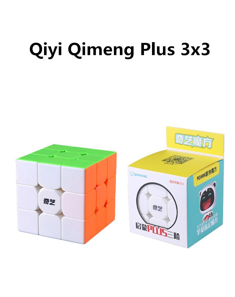 Изображение товара: QIYI Plus 90 мм 3x3 магический куб профессиональная скорость 9 см куб Развивающие игры для детей ABS qiyi QIMENG кубик рубика 3x3x3 Кубики-головоломки игрушки