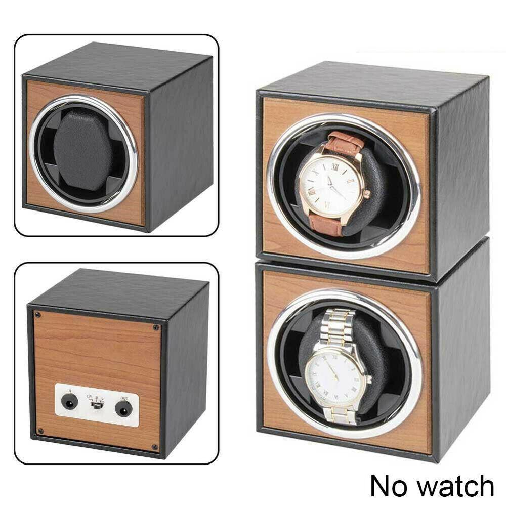 Изображение товара: Шкатулка для автоматических часов, деревянная, 4 + 6, для хранения часов, 3 режима поворота