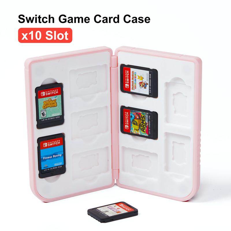 Изображение товара: Противоударный чехол для игровых карт Nintendo Switch, жесткий портативный чехол для игровых карт Nitendo Switch, аксессуары для хранения игр