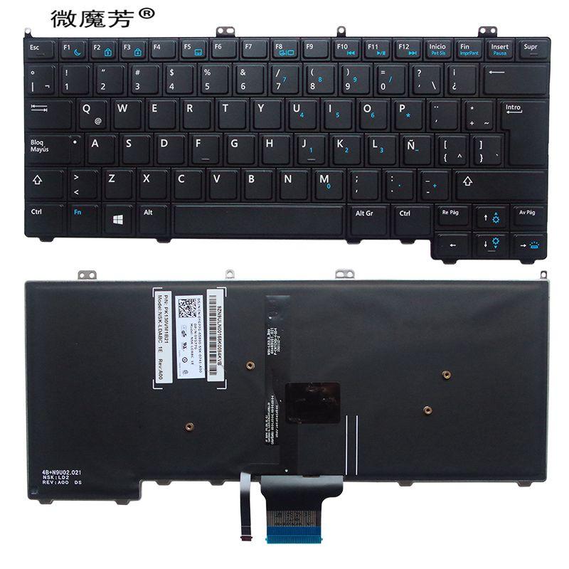 Изображение товара: Клавиатура LA для ноутбука DELL E7440, E7420, E7240, PK130VN1B21, NSK-LD0BC, 1E, 9ZN9ULN00154K00A1ZVB, без указателя подсветки