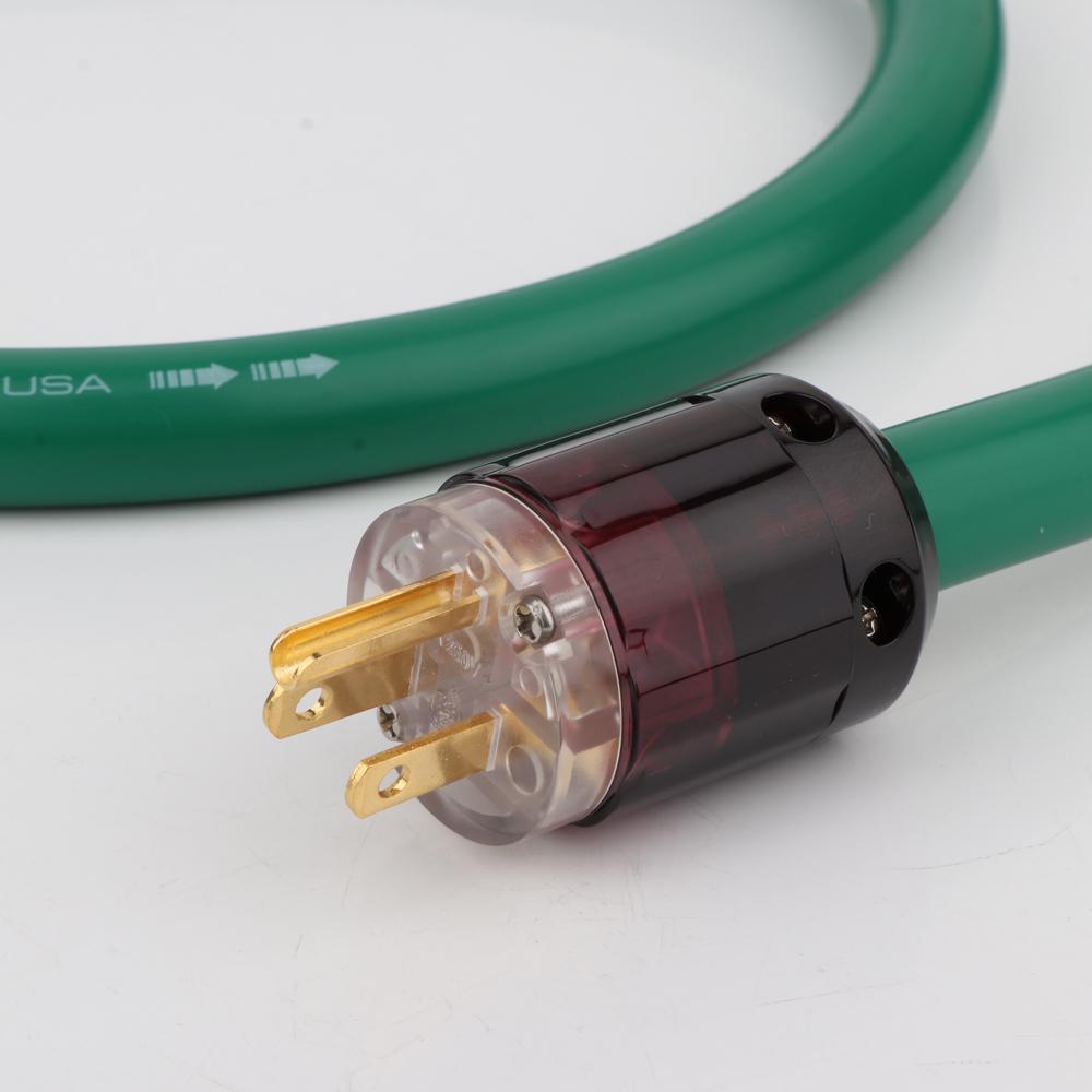 Изображение товара: Hi-Fi MCINTOSH 2328 5N медный и серебряный смешанный аудио кабель питания Hi-end EU/US кабель питания позолоченный разъем кабель для письма переменного тока