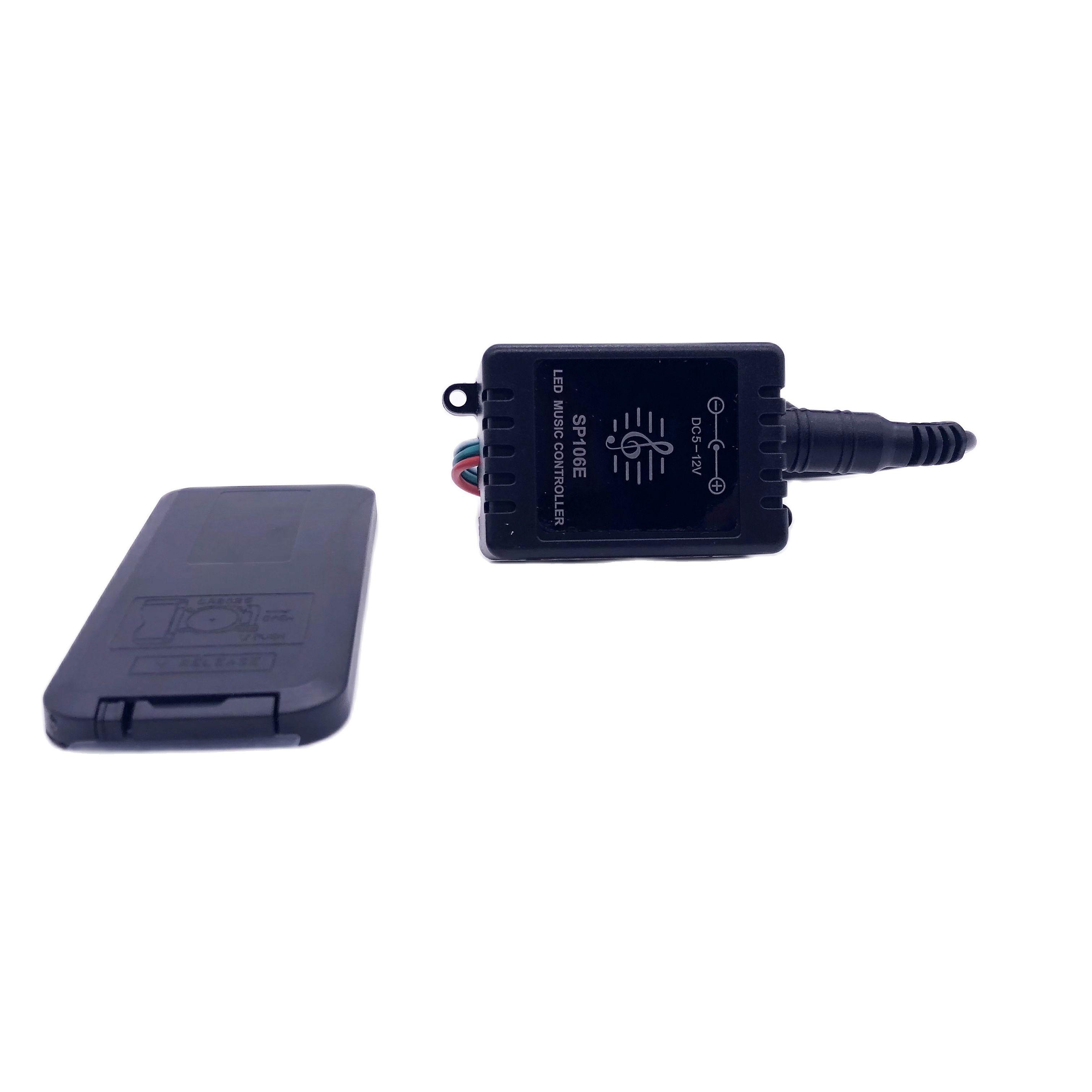 Изображение товара: RF мини беспроводной музыкальный контроллер sp106e широко используется в WS2812BGS1903SM16703WS2811SK6812 светодиодной ленте Пиксельная лампа RGB dc5v-24v