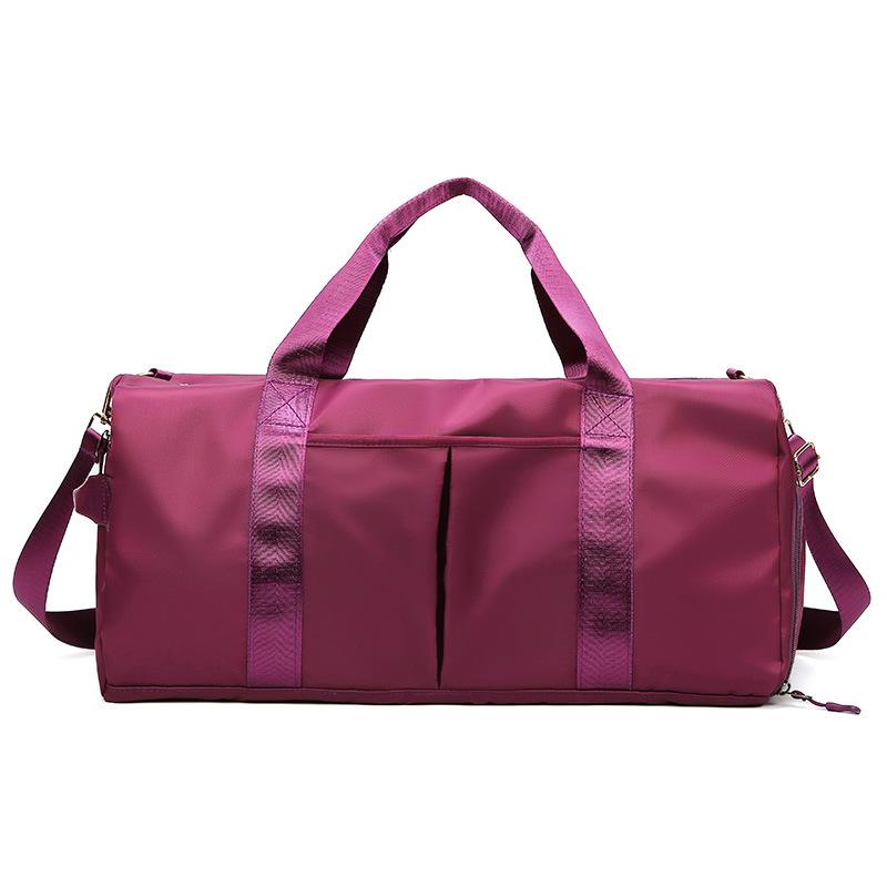 Изображение товара: Отдельная сухая и влажная сумка для спортзала, тренировочная спортивная сумка, Мужская Ручная сумка-мессенджер, дорожная сумка, мужская сумка
