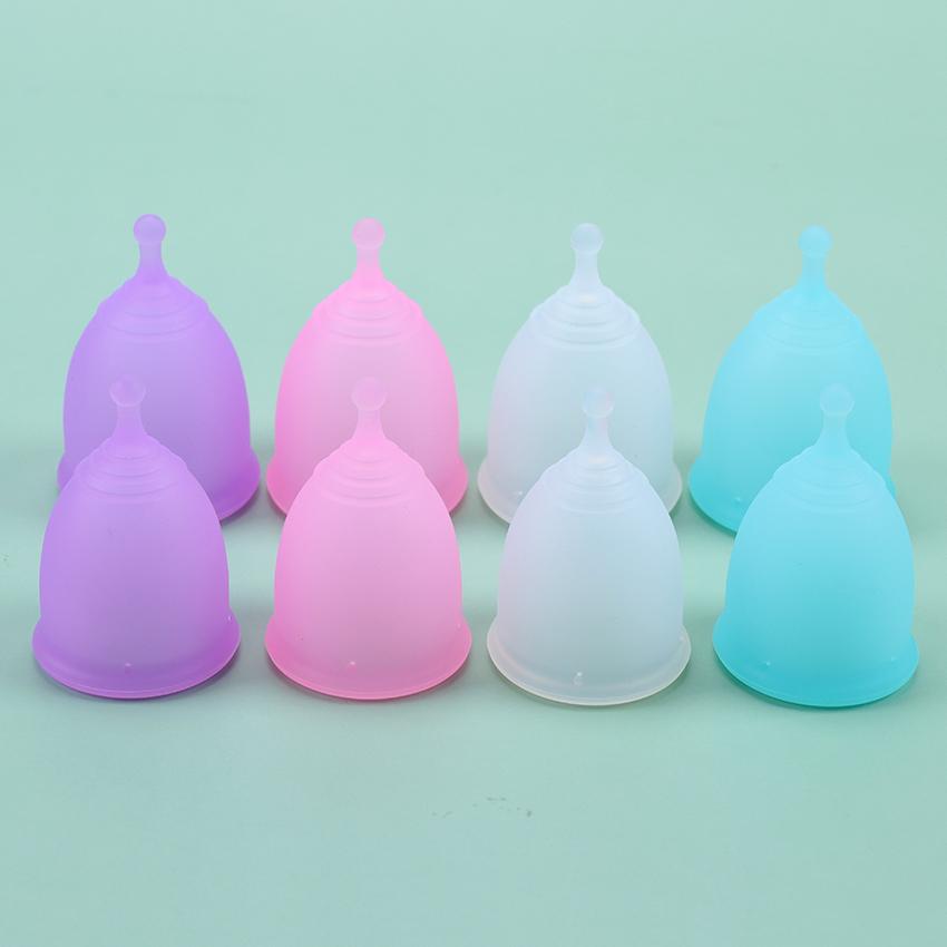 Изображение товара: Гигиенические менструальные чаши для женщин 1 шт., многоразовые менструальные силиконовые медицинские принадлежности
