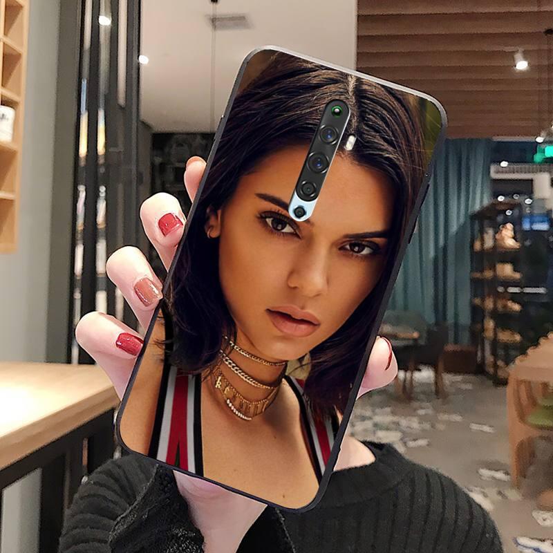 Изображение товара: Model gril Kendall Jenner Phone Case For Oppo A5 A9 2020 Reno2 z Renoace 3pro A73S A71 F11
