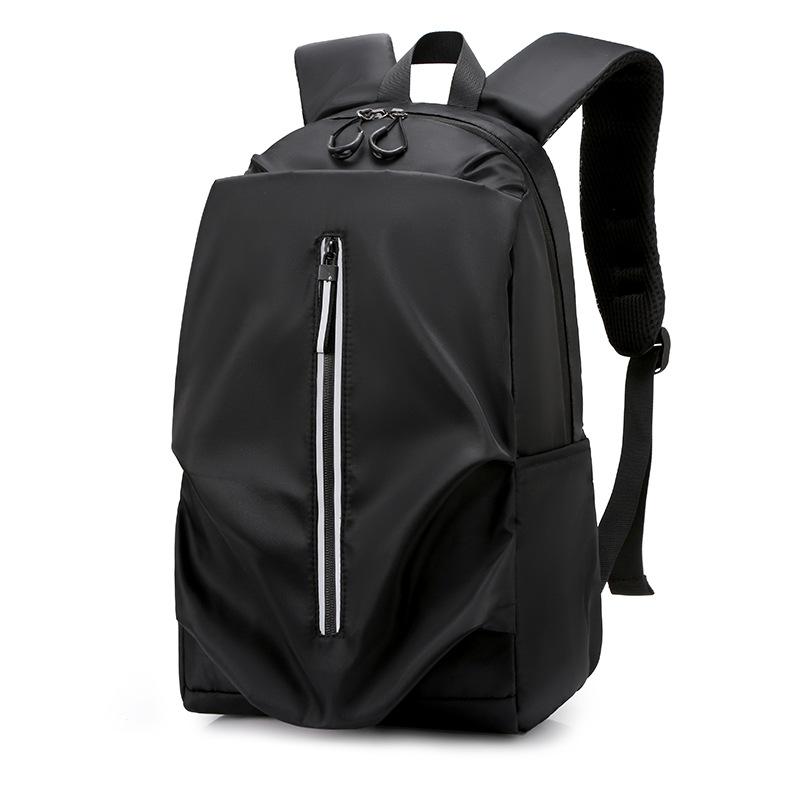 Изображение товара: Новая полиэфирная Студенческая сумка Женская Корейская версия студенческого рюкзака простой мужской рюкзак дорожная сумка для отдыха