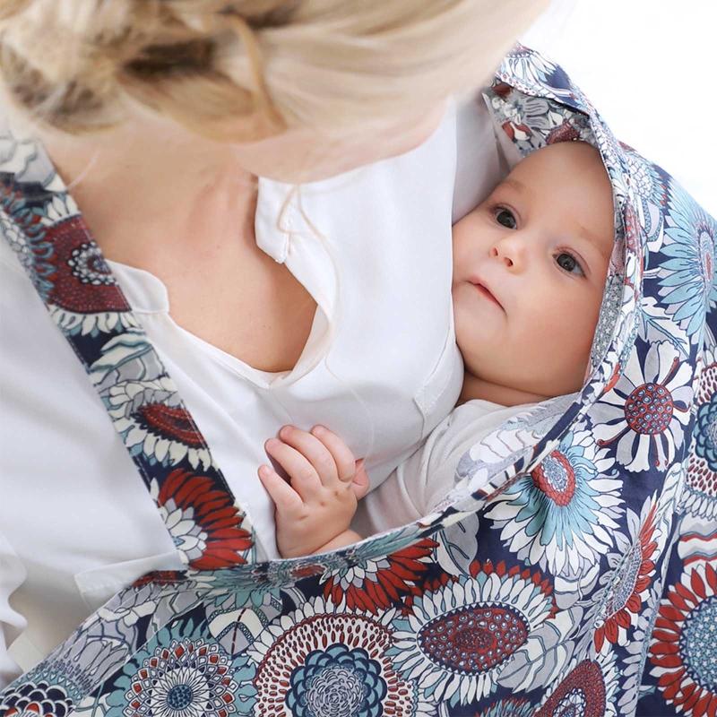 Изображение товара: Детское мягкое дышащее Автокресло, накидка для кормления грудью, полотенце для кормления грудью