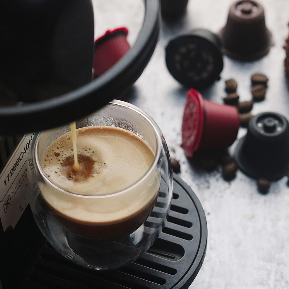 Изображение товара: ICafilas кофейные капсулы для Nespresso, многоразовые кофейные кронштейны, зеркальные кофейные фильтры для эспрессо