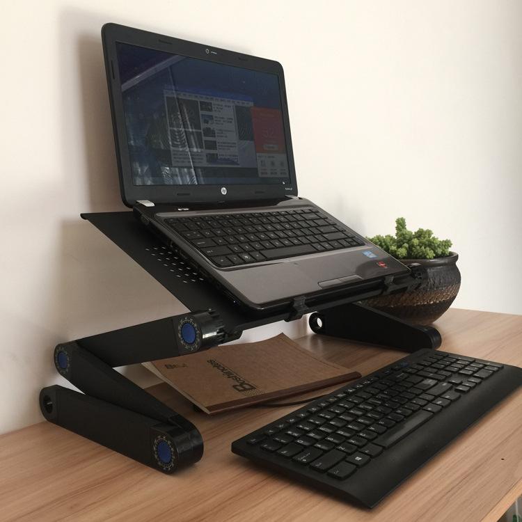 Изображение товара: Складной столик-подставка для ноутбука и компьютера, портативная, регулируемая, для дивана/кровати