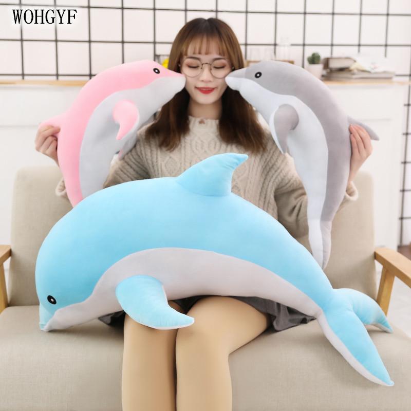 Изображение товара: 1 шт., плюшевые игрушки-дельфины, 160 см
