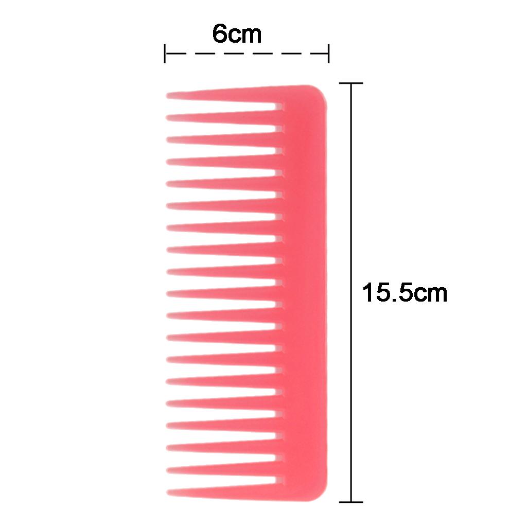 Изображение товара: 1 шт. широкая зубная расческа, расческа для распутывания волос, расческа для волос, уход за волосами, Расческа для укладки для длинных влажных или вьющихся волос, бороды