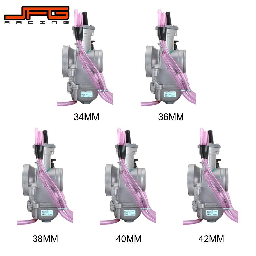 Изображение товара: Универсальный карбюратор для мотоцикла, PWM 34 36 38 40 42 мм, для Keihin UTV ATV KTM 250CC Shift Karts 2T, гоночный скутер, КАРБЮРАТОР
