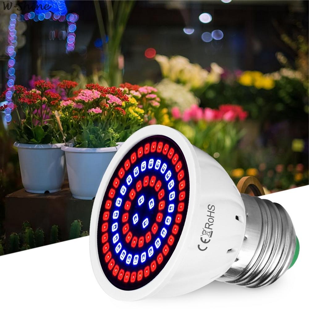 Изображение товара: Фитолампа светодиодная полного спектра, светодиодная лампа для выращивания растений, E27, 6/815/20/30 Вт