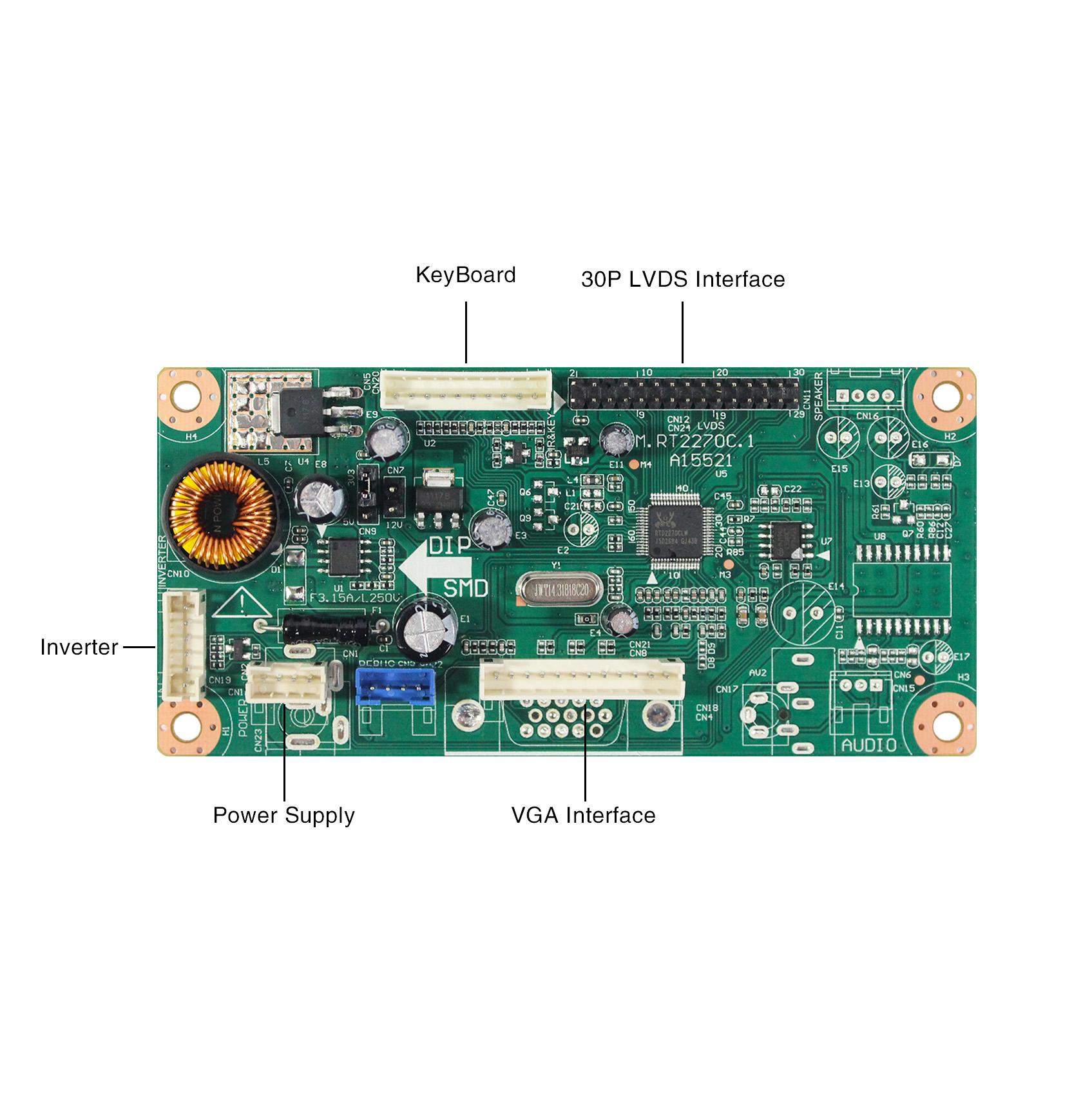 Изображение товара: Плата контроллера VGA для ЖК-экрана 15,6 в B156HW01 V.7 B156HW02 1920x1080