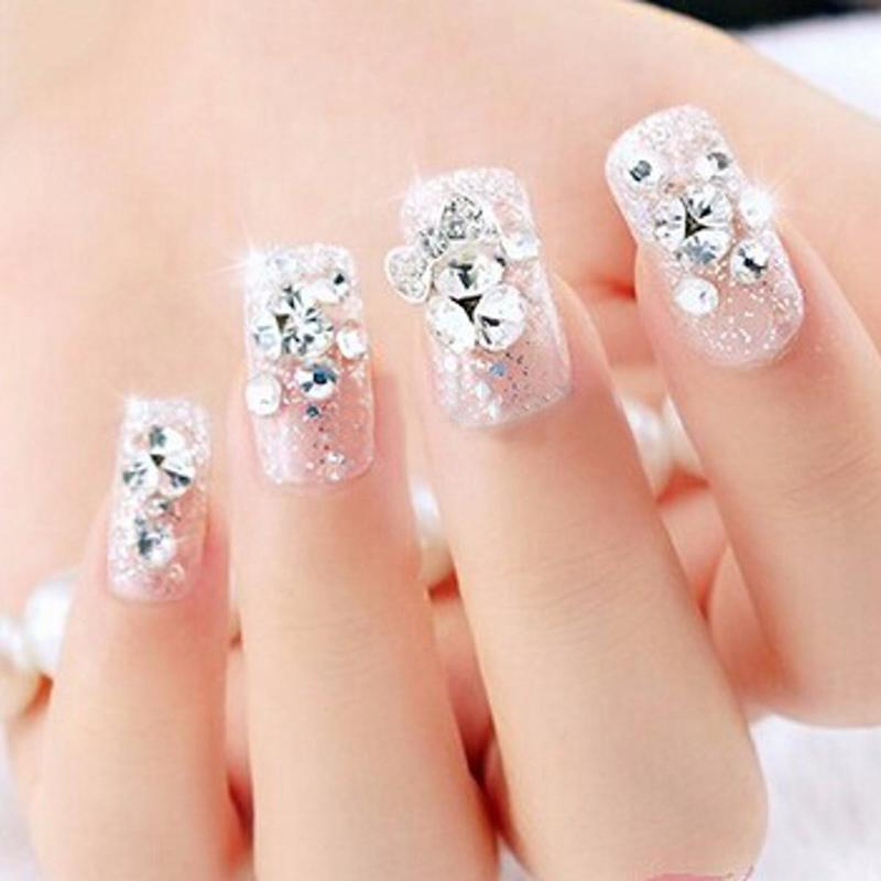 Изображение товара: 3000Pcs 3D Acrylic 2mm Rhinestones Gems Studs Nail Art Decoration Kit + Pen