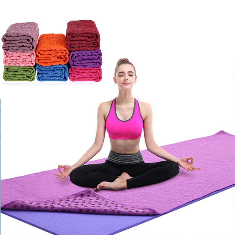 Изображение товара: Нескользящее покрывало для йоги, 183x61 см, 72x24 дюйма
