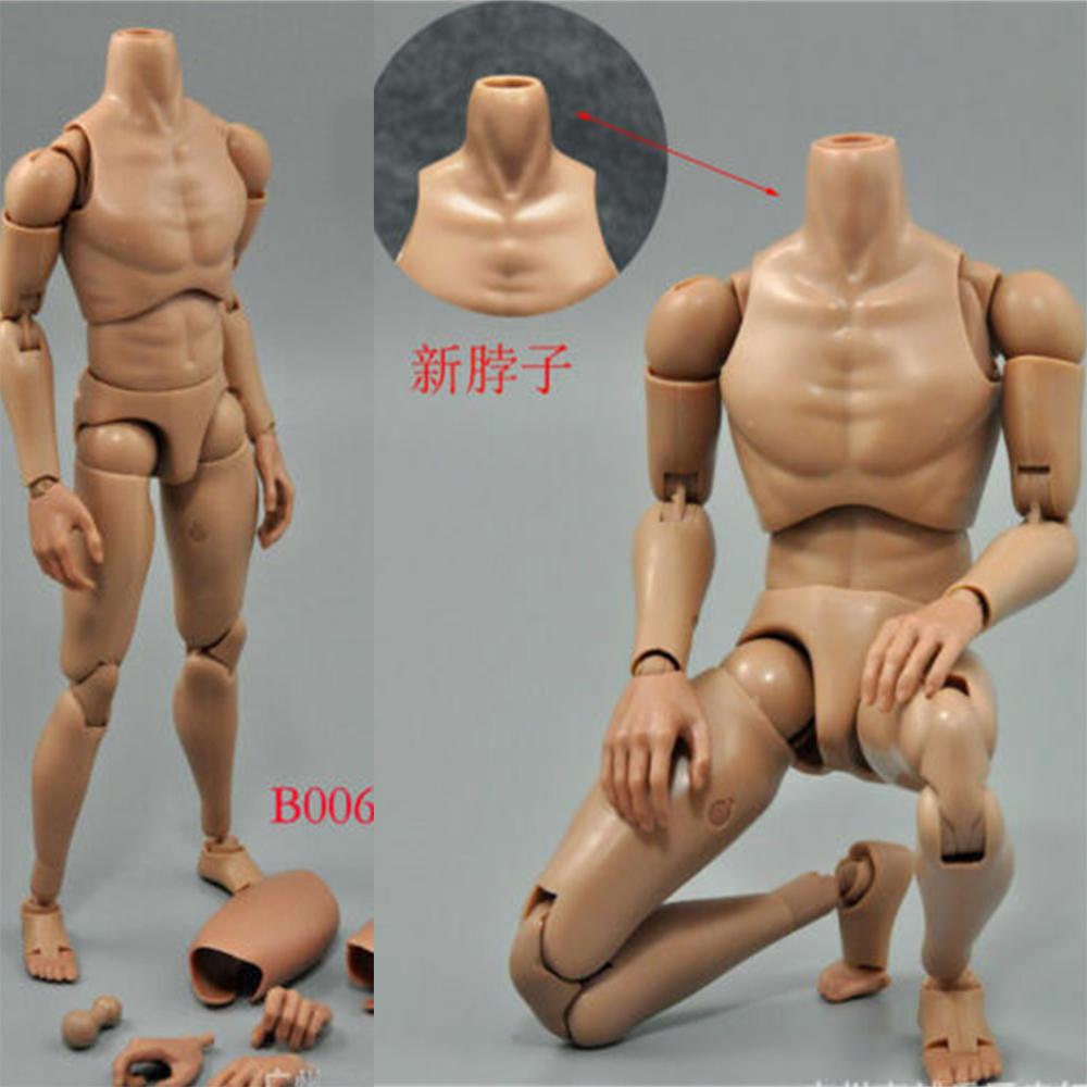 Изображение товара: 1/6 стандартная фигурка мужского плеча, модель игрушки B006, коллекция высоких ног с шеей для 12-дюймовой мужской головы