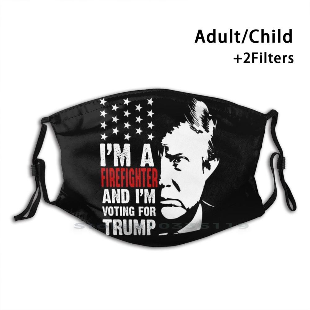 Изображение товара: Трамп пожарный голосования Трамп выборы дизайн анти-Пылевой фильтр смываемая маска для лица для Трамп пожарный