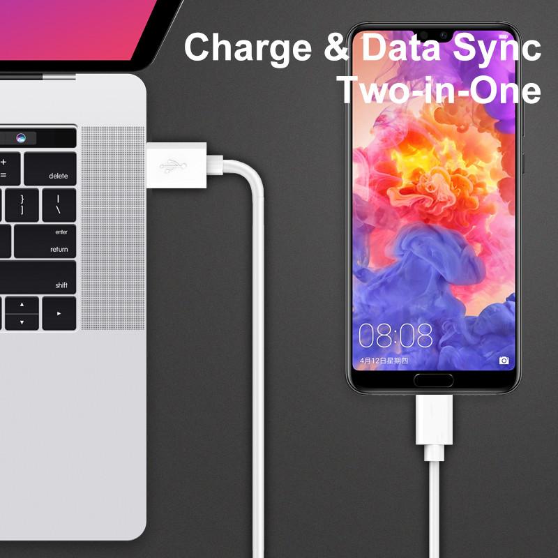 Изображение товара: 0,2 m/1m/2m/3m Micro USB кабель для быстрой зарядки и синхронизации данных мобильный телефон Android USB зарядное устройство кабели для Samsung Xiaomi redmi Micro 2,0