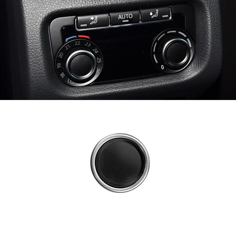 Изображение товара: 1Pc Car Rear Air Conditioning Knob Trim Cover Panel Decorative Cover For Volkswagen Sharan Auto Accessories