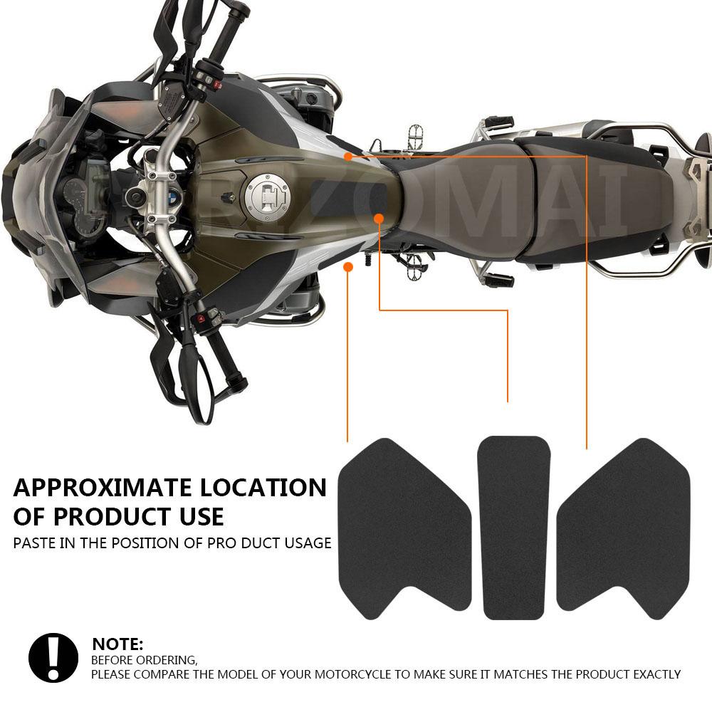 Изображение товара: Протектор из ПВХ кожи для мотоцикла, нескользящая наклейка-прокладка, автомобильные аксессуары для BMW R1200GS R 1200 GS ADV 2014 - 2018 2017 2016