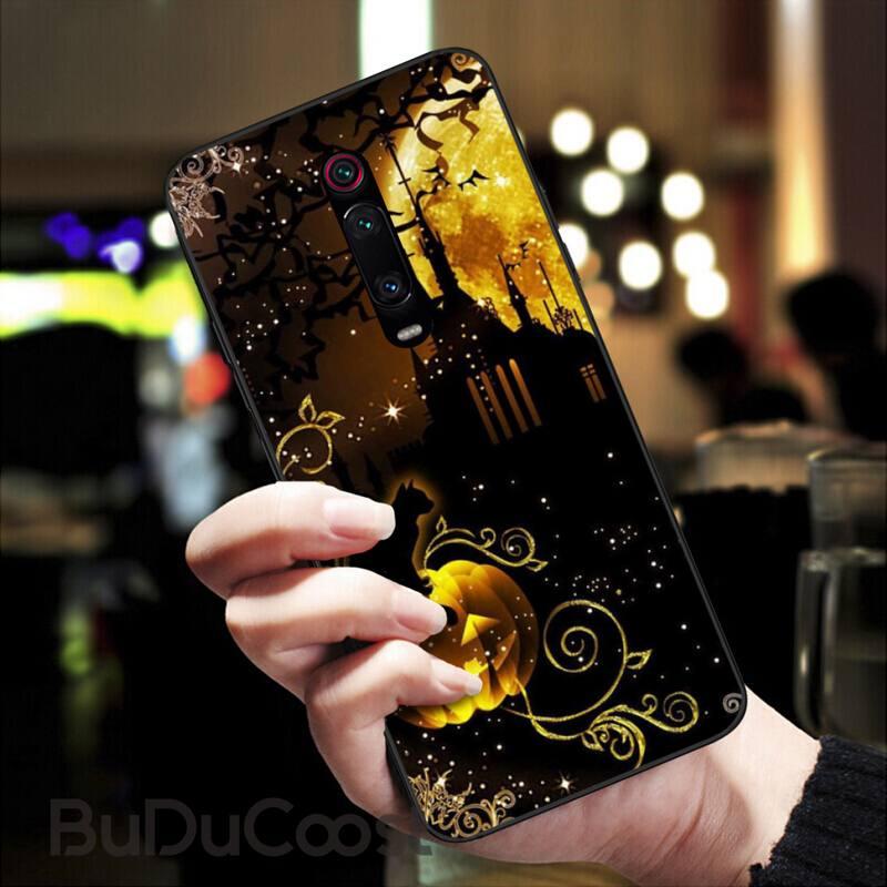 Изображение товара: Чехол Hrmes с тыквой для телефона на Хэллоуин для Xiaomi Redmi8 4X 6A 9 8A Redmi 5 5Plus Note7 8Pro 7A 6A 9 9pro