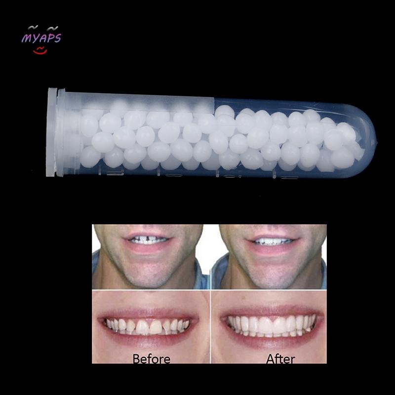 Изображение товара: Набор для временного ремонта зубов, зубы и зазоры, накладные зубы, твердый клей для зубных протезов, клей для отбеливания зубов, инструмент для красоты зубов