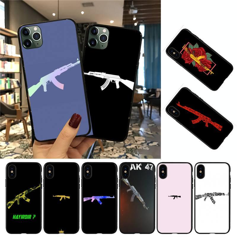 Изображение товара: Чехол YNDFCNB AK47 для iphone 13 8 7 6 6S Plus 5 5S SE 2020 12pro max XR X XS MAX 11