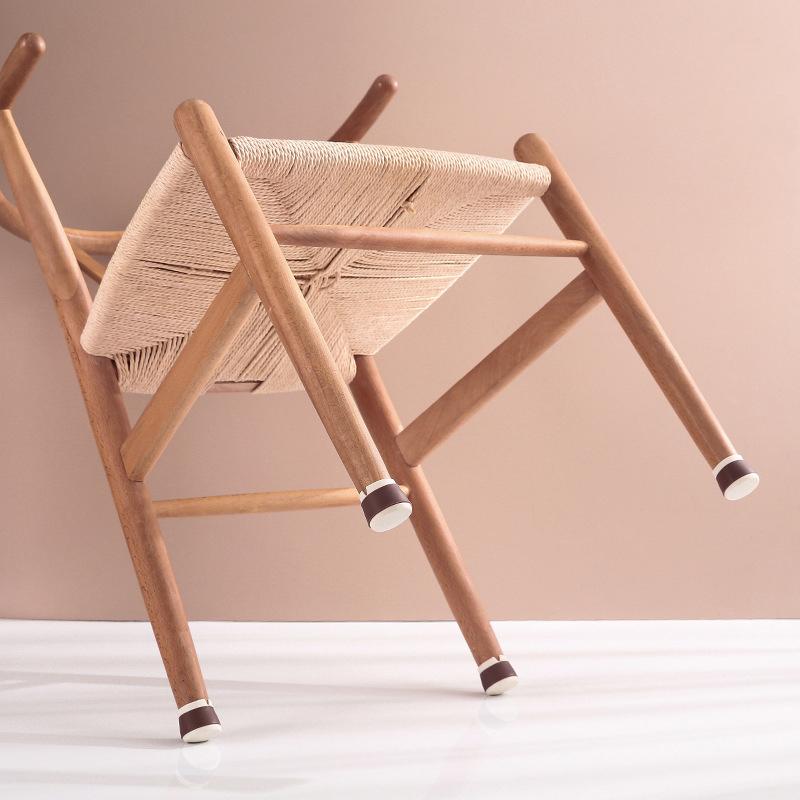 Изображение товара: 4 pieces/set Table Chair Leg Caps square/round Practical Furniture Floor Foot Cover Silicone Non Slip Protective Pad