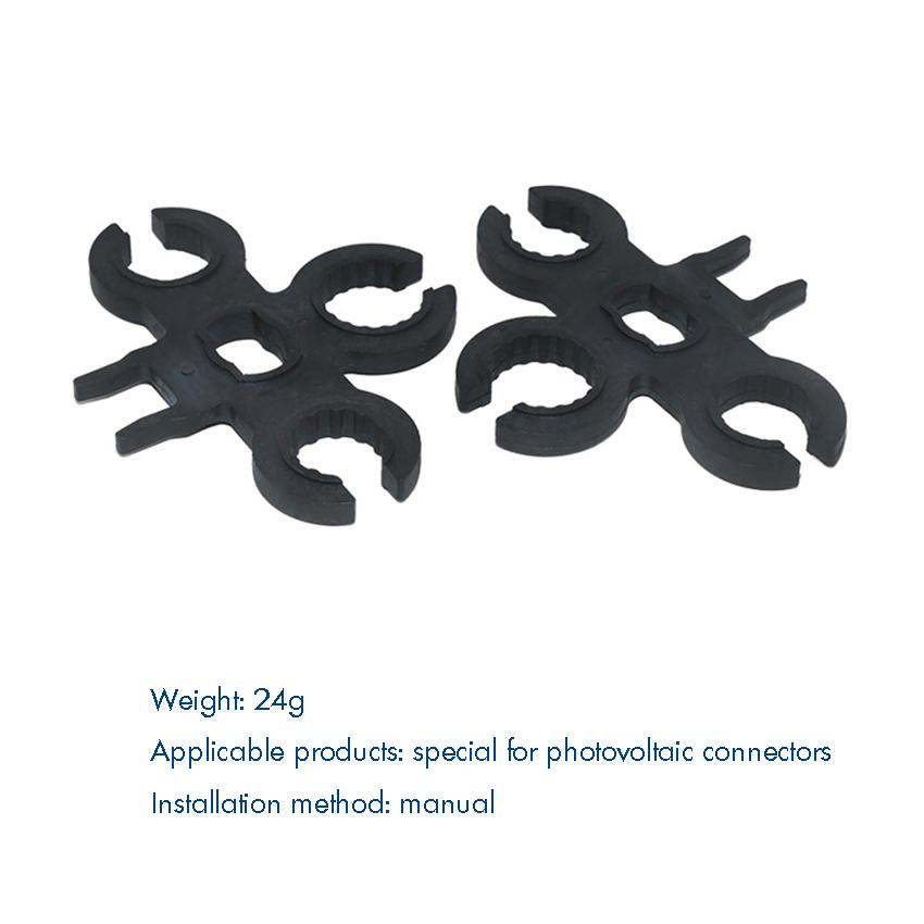Изображение товара: Гаечный ключ с солнечной батареей, инструмент для сборки и разборки, обжимной инструмент для солнечных панелей, для разъемов «папа»/«мама»