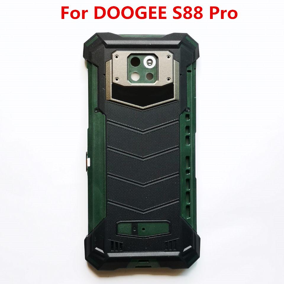 Изображение товара: Оригинальная задняя крышка батарейного отсека с крышкой USB для замены и ремонта для сотового телефона Doogee S88 Pro