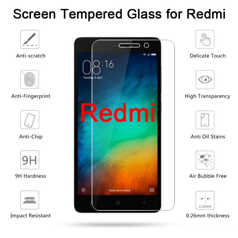 Изображение товара: Защитное стекло 9H для Xiaomi Redmi 8, 7, 6, 5, 4, 3 Plus Pro, Защита экрана для Xiaomi Redmi 8A, 7A, 6A, 5A, 4A, 4X, 3S, стеклянная пленка