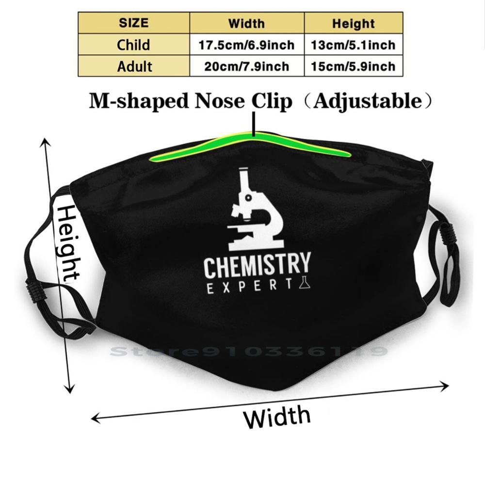 Изображение товара: Химический химик дизайн Пылезащитный фильтр смываемая маска для лица дети гордый химик химия любовник химия ученый химия