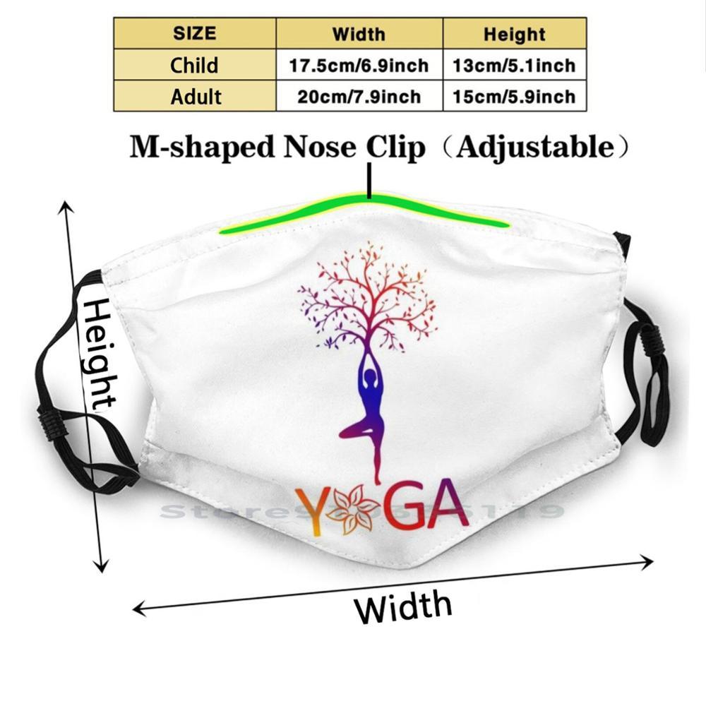 Изображение товара: Многоразовая маска с градиентным принтом Pm2.5 для занятий йогой и фитнесом
