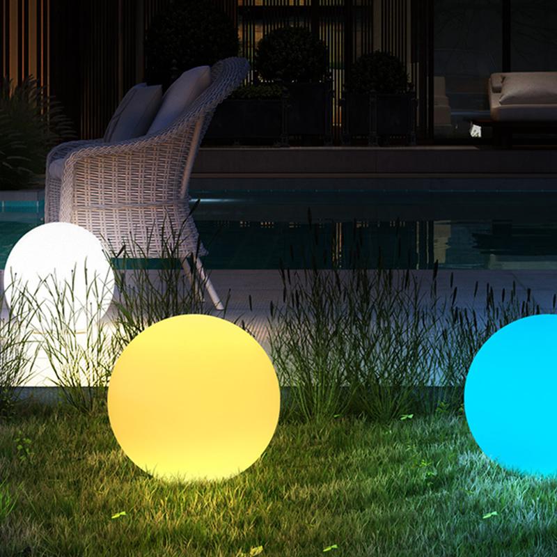 Изображение товара: Уличные садовые лампы с USB-зарядкой, водонепроницаемый светодиодный светильник для бассейна, лужайки, освещение для сада и овощей