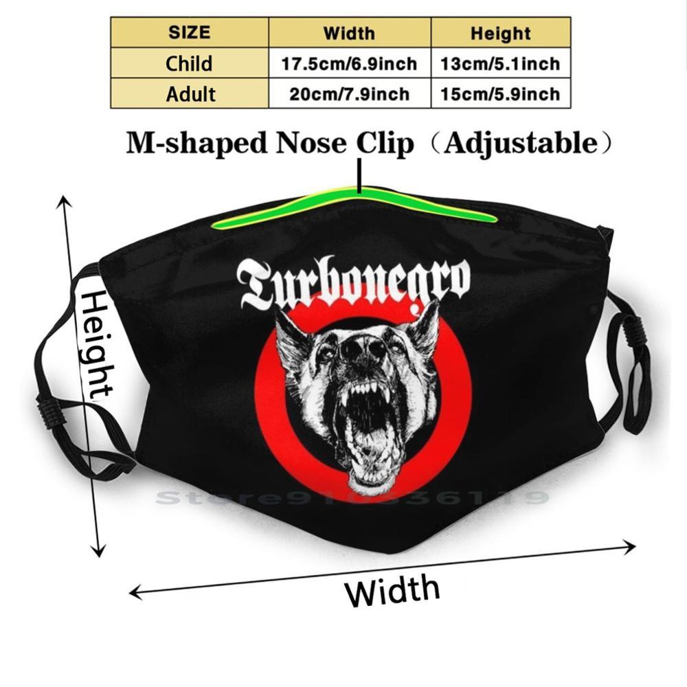 Изображение товара: Turbonegro многоразовая маска для лица с фильтрами дети Turbonegro музыка Apocalypse Dudes панк хардкор счастливый том Хэнк фон