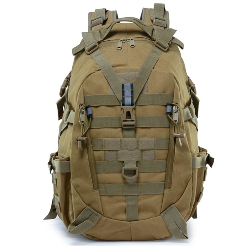 Изображение товара: 25L Large Capacity Backpack Waterproof Nylon Military Tactics Molle Army Bag Men Backpack Rucksack For Hike Travel Backpacks