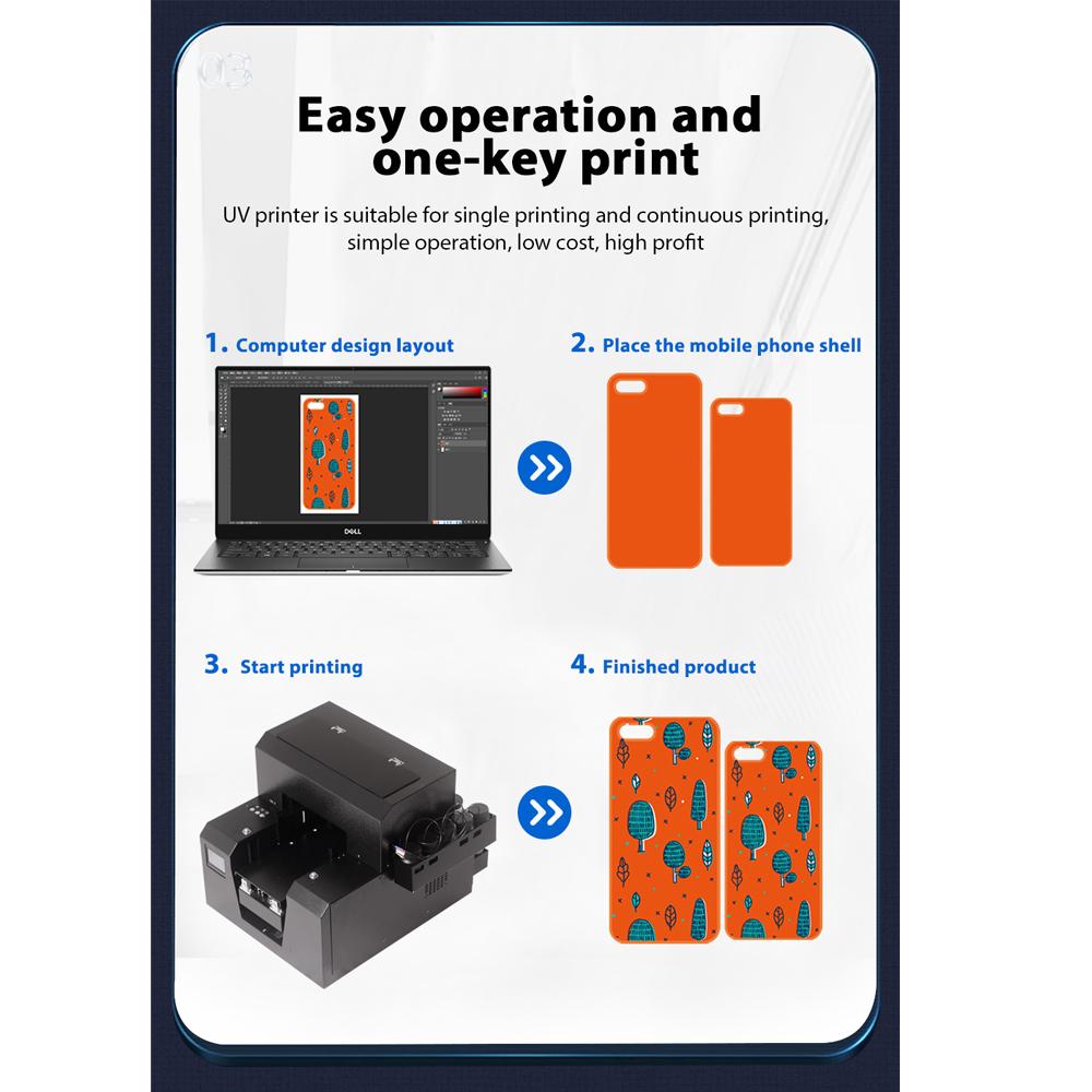 Изображение товара: УФ планшетный принтер SHBK A4 L800 L805, печатные документы, тонкое стекло, кожа, дерево, пластик, портативный маленький офисный принтер, бесплатная доставка