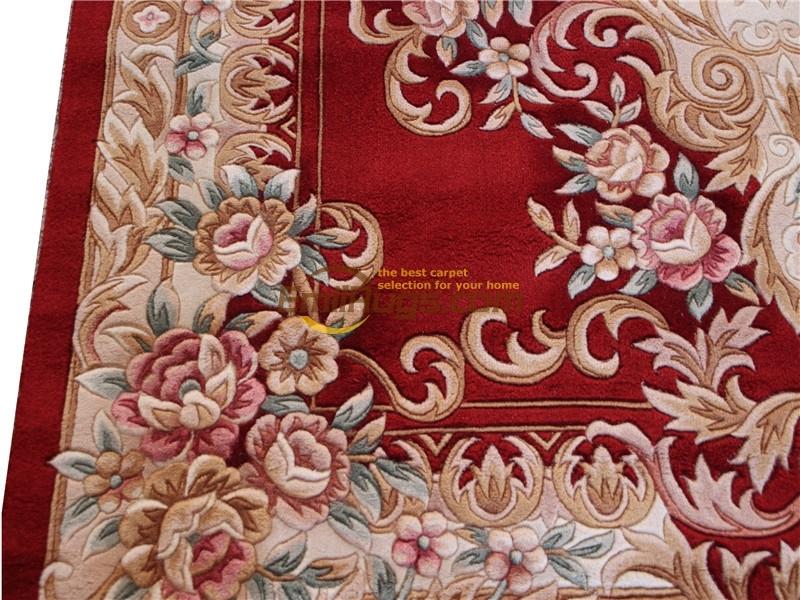 Изображение товара: Aubusson ковер для украшения дома ковер верблюжьего цвета ковер с ковровым покрытием для спальни изысканный круглый комнатный ковер