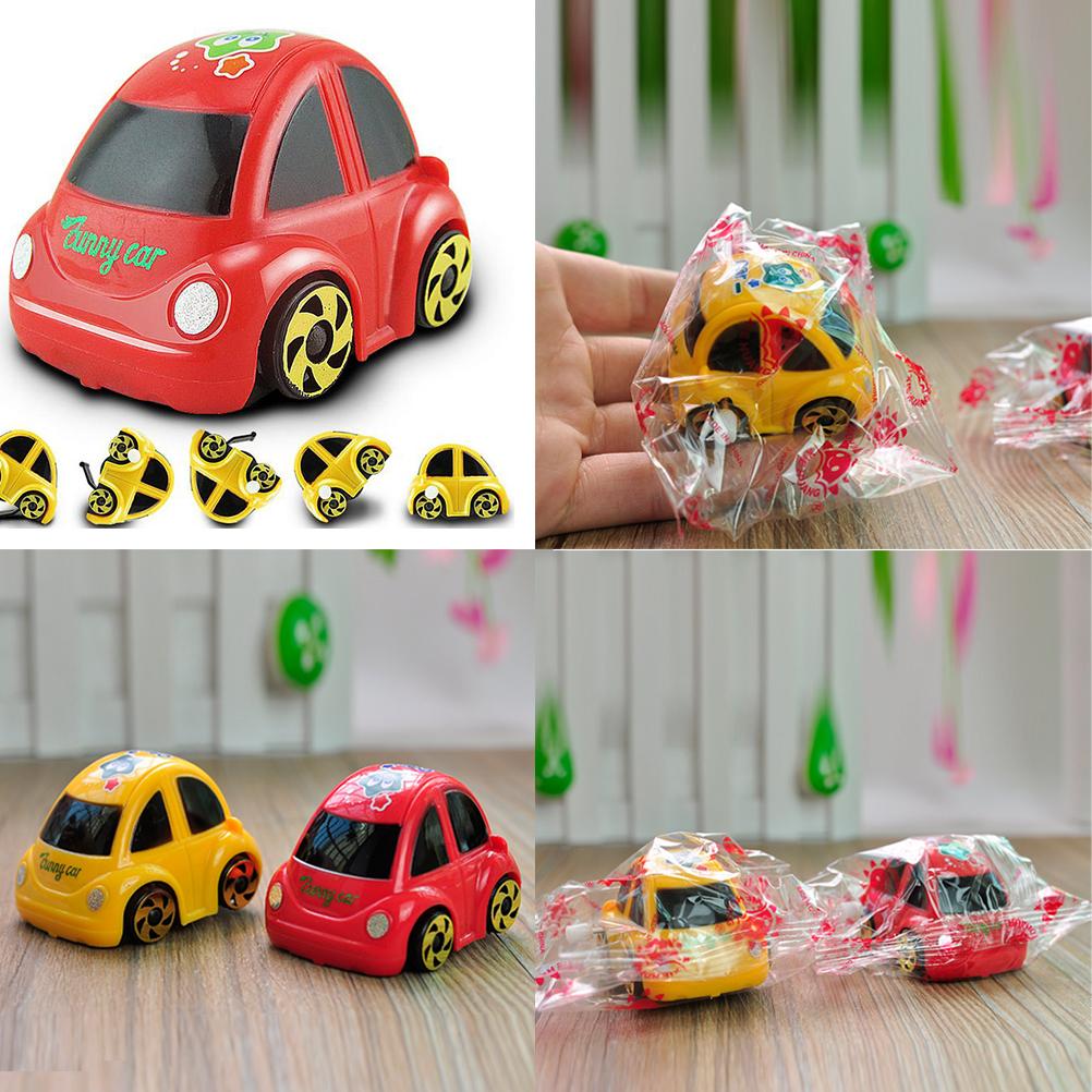Изображение товара: 1 шт. Модель автомобиля игрушки детские подарки переверните автомобиль Ветер вверх игрушки мини-кувырки игрушка автомобиль-Миниатюрная игрушка