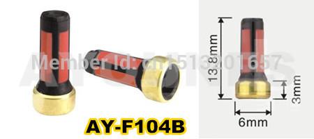 Изображение товара: 1000 шт. микрофильтр топливного инжектора 13,8*6*3 мм OEM MD619962 для замены автомобиля Ford Nissan (AY-F104B)