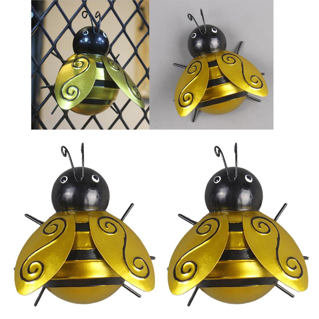Изображение товара: 2 шт., декоративные настенные украшения в виде пчелы