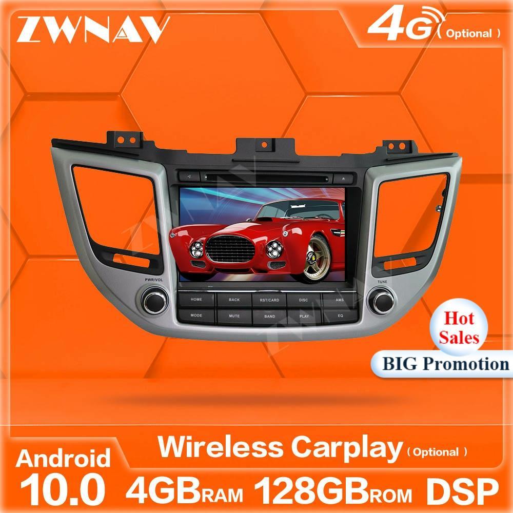 Изображение товара: Carplay 4 + 128G Android 10 экран мультимедийный плеер для Hyundai Tucson 2017 IX35 GPS Navi автомобильное аудио Радио Видео Стерео головное устройство