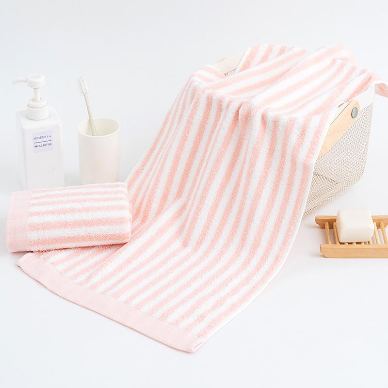 Изображение товара: Цветное полосатое полотенце Ipizi, удобное мягкое полотенце для лица, для домашнего использования