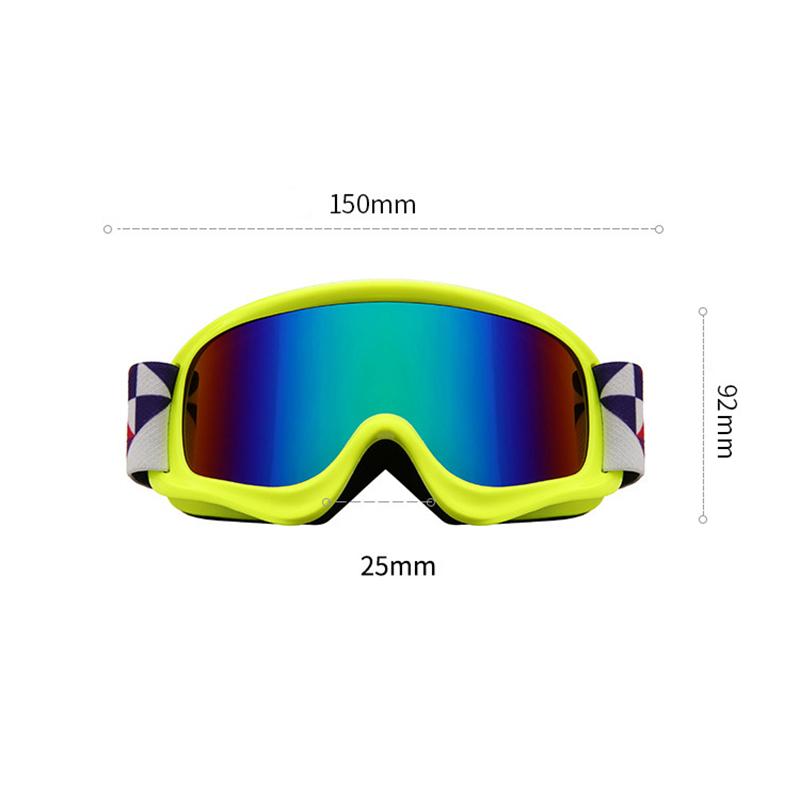 Изображение товара: ROBESBON портативные зимние спортивные лыжные очки для детей в возрасте от 3 до 6 лет, противотуманные защитные очки для сноуборда, лыжные очки с защитой от ультрафиолета